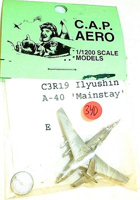 1 Flugzeug C3R19 Ilyushin Mainstay CAP Aero für Schiffsmodell 1:1200 SHP340 å  