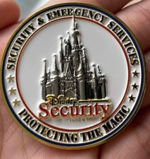 Walt Disney Parks & Resorts Security Protecting the Magic Challenge Coin
