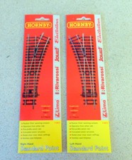 New Hornby Right Hand Standard Point R8073 & Left Hand Standard Point R8072
