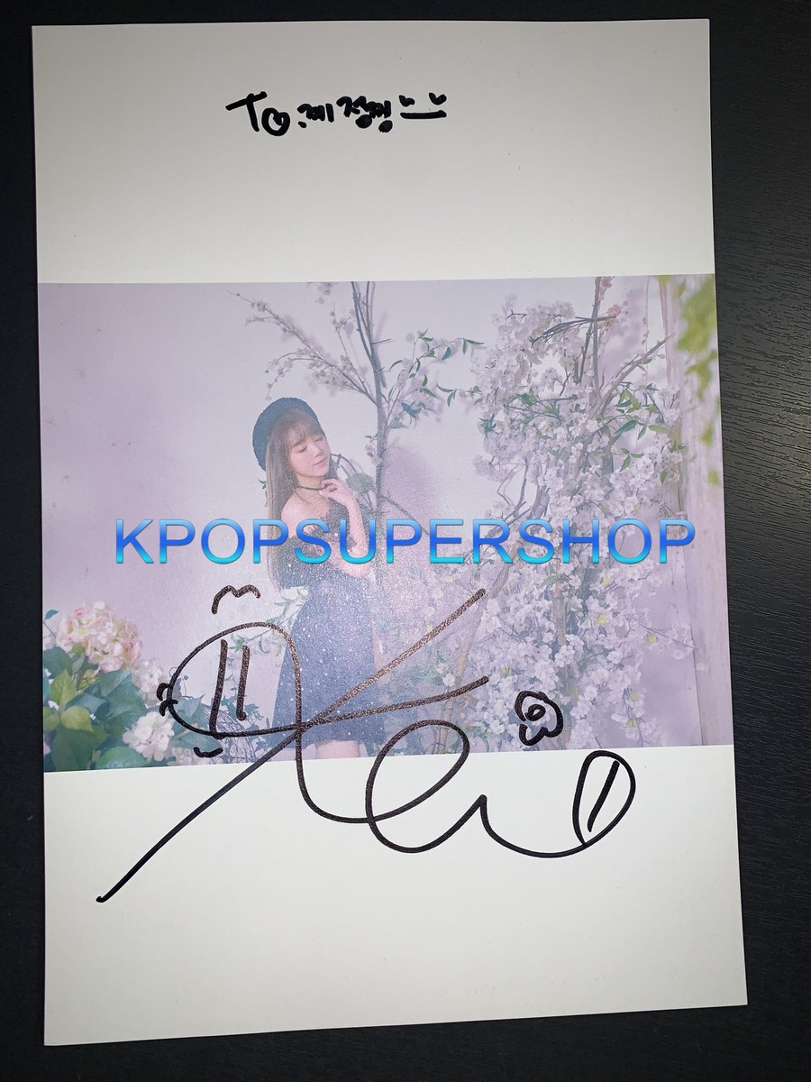 Lovelyz 5th Mini Album Sanctuary Limited Ed Autographed Signed CD