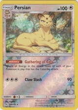 Reverse Holo Persian 148/214 Rare SM - Unbroken Bonds