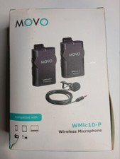 Movo WMic10-P 2.4GHz Wireless Lavalier Microphone System