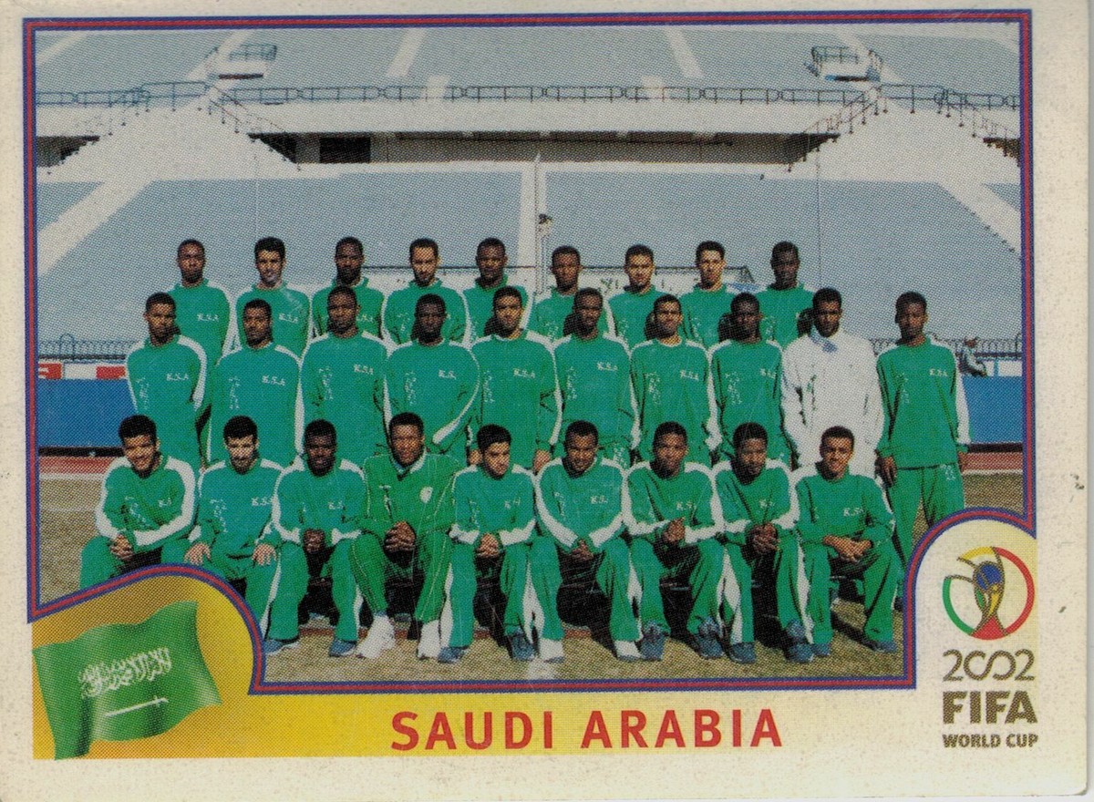Brazil 2002 Panini FIFA World Cup Korea Japan #331 Saudi Brazil 2002 Panini FIFA World Cup Korea Japan #331 Saudi