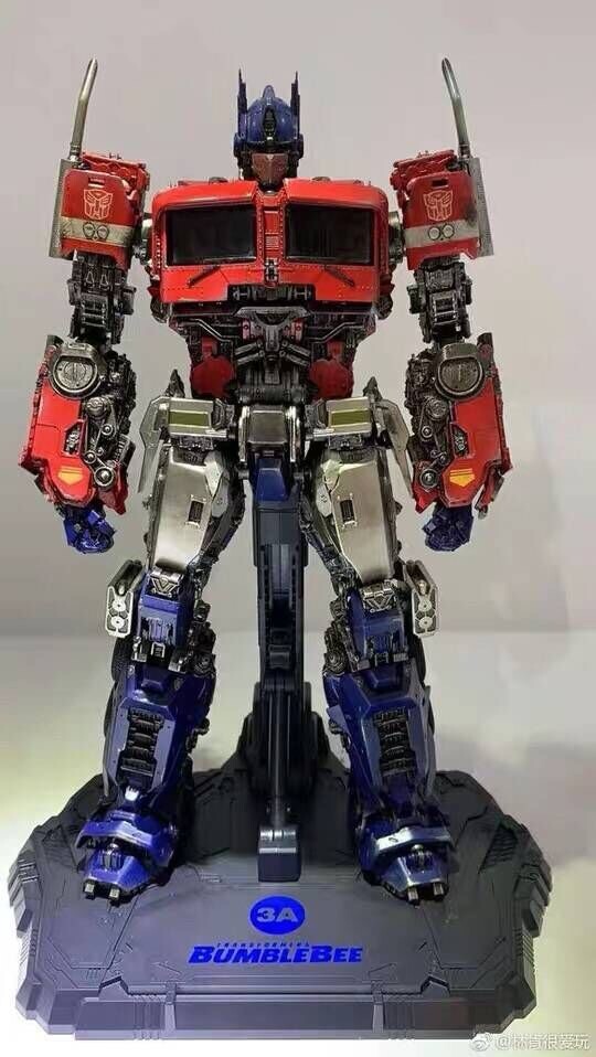 Transformers Optimus Prime Bumblebee Movie DLX Collectable Action Figure 3A