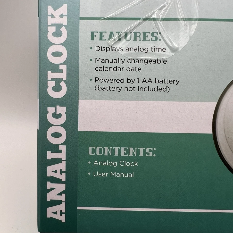 analog clock - Image 3 of 4