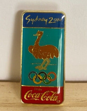2000 Sydney Olympic Games Coca-Cola Collab Pin Badge Bird From Japan Enjoy