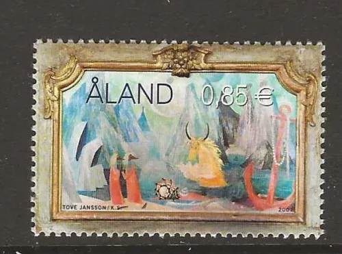 Aland Finland 2007 paintings MNH (f279)