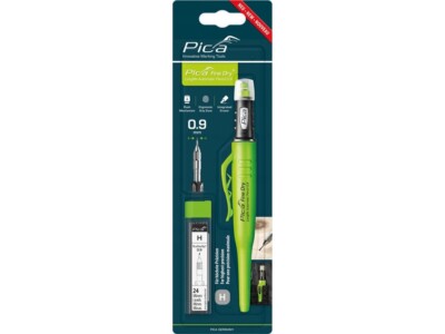 Pica 70705 Fine Dry Longlige Pencil with Graphite H Refills