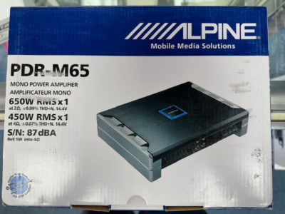 ALPINE PDR-M65 (NOS) BRAND NEW W/ FREE SHIPPING, SEE PICTURES & DETAILS BELOW