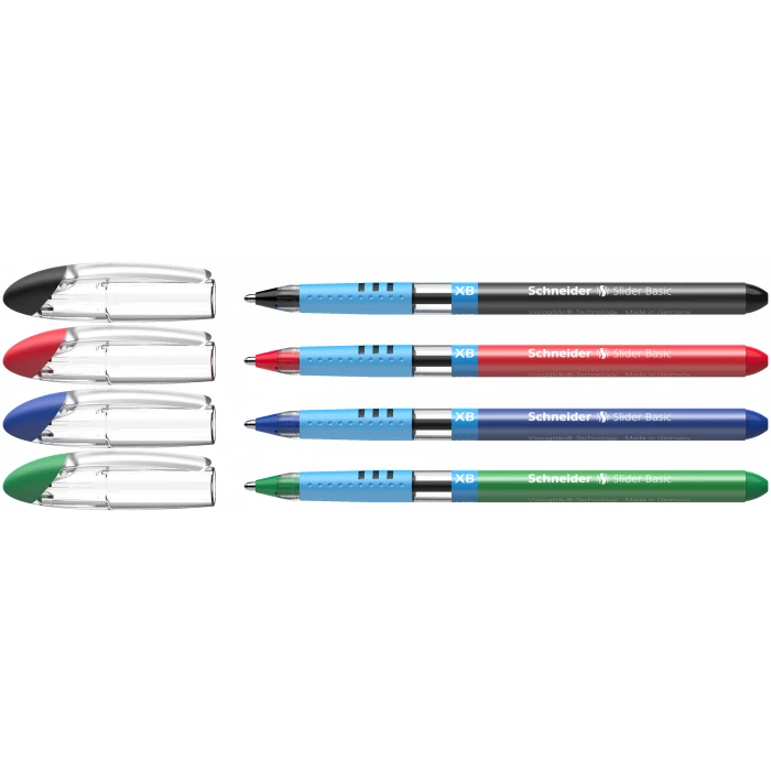 Schneider Slider Basic XB Kugelschreiber schwarz blau rot grün Farbe wählbar