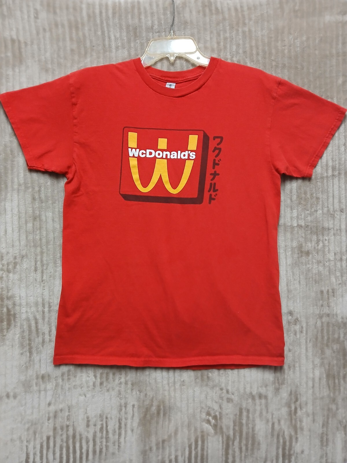 McDonald's WcDonalds T-Shirt Sz Medium Employee Unisex Anime Inspired