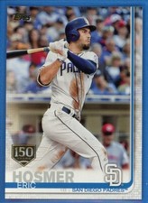 2019 Topps Series 1 150th Anniversary Gold Stamp #161 Eric Hosmer Padres
