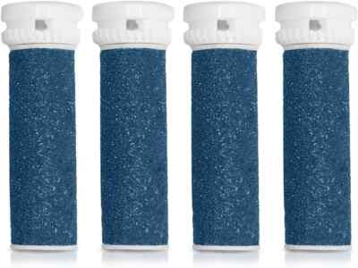 4 x extra grobe Micro Mineral Ersatzrollen für Scholl Express Pedi