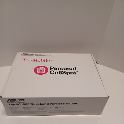 Cellspot Router T-Mobile Asus TM-AC1900 Dual Band Wireless Router Personal Cellspot ...
