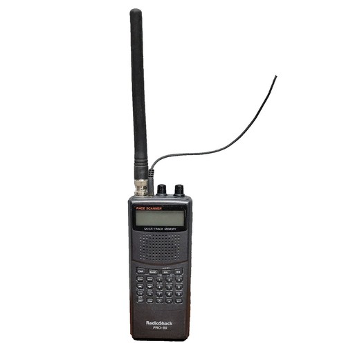 Scanner FM MacDonald Instruments CE-110 VHF/UHF - Pour Pièces Ou Réparation - Panneau Arrière Tordu