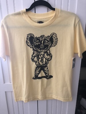 Mambo Australia Tshirt Youth Medium Yellow