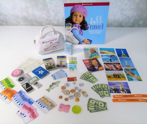 american girl doll plane