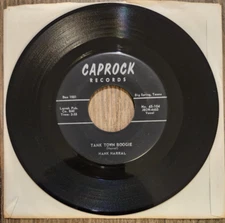 Hank Harral Tank Town Boogie / Sweet Memory 45 Country Bopper Rockabilly Caprock