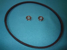 2  NEW ARBOR BEARINGS AND V BELT FOR SEARS CRAFTSMAN 113.298721  10" TABLESAW