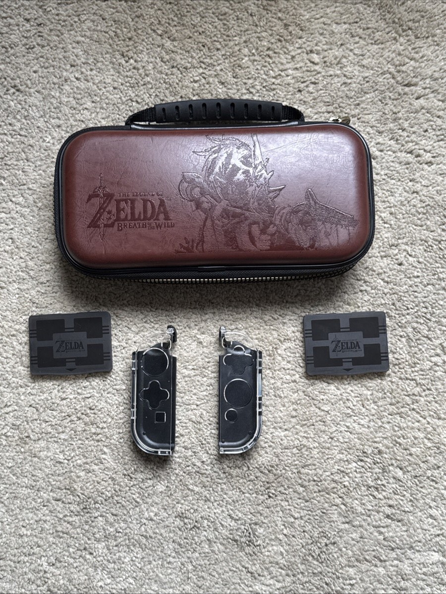 Nintendo Switch Legend Of Zelda Carrying Case + Joycon