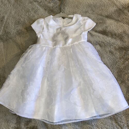 Baby Girl Fancy White Tulle Dressy Special Day Holidays 6-12 Mos Gymboree Brands - Picture 1 of 12