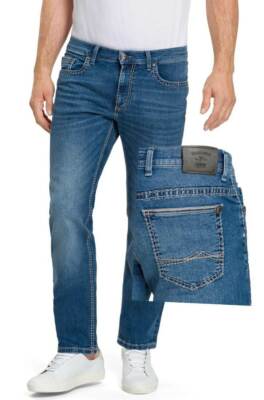 PIONEER Top-Jeans RANDO 16541 MegaFLEX handcrafted 6745-6824/5 blue used Buffies