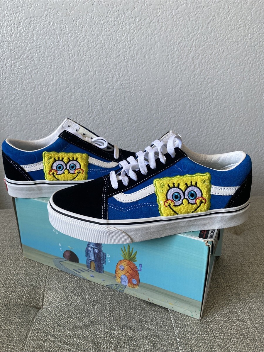 Vans SpongeBob SquarePants Old Skool Skate Shoe Men Women VNOA38G19XD
