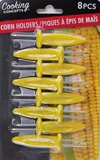 CORN ON THE COB HOLDERS Jumbo Corn Holder 8/Pack