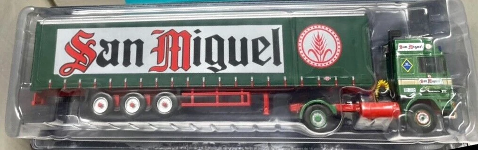 Camión articulado Volvo F-12 Cervezas San Miguel (Escala 1:43) New in Blister - Imagen 2 de 4