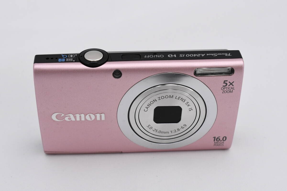 【美品・人気色】Canon PowerShot A2400 IS ピンク 完動品】 Canon PowerShot A2400 IS ピンク デジカメ $_57.JPG?set_id
