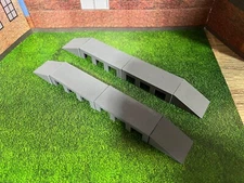 HO Scale Station Platform and Ramps for Passengers or Freight  - 8" Long