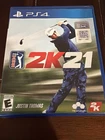 PGA Tour 2K21 - Sony PlayStation 4 Video Game PS4 Golf Free Shipping FAST!