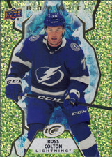 2021-22 Upper Deck Ice #147 Ross Colton Rookie Green