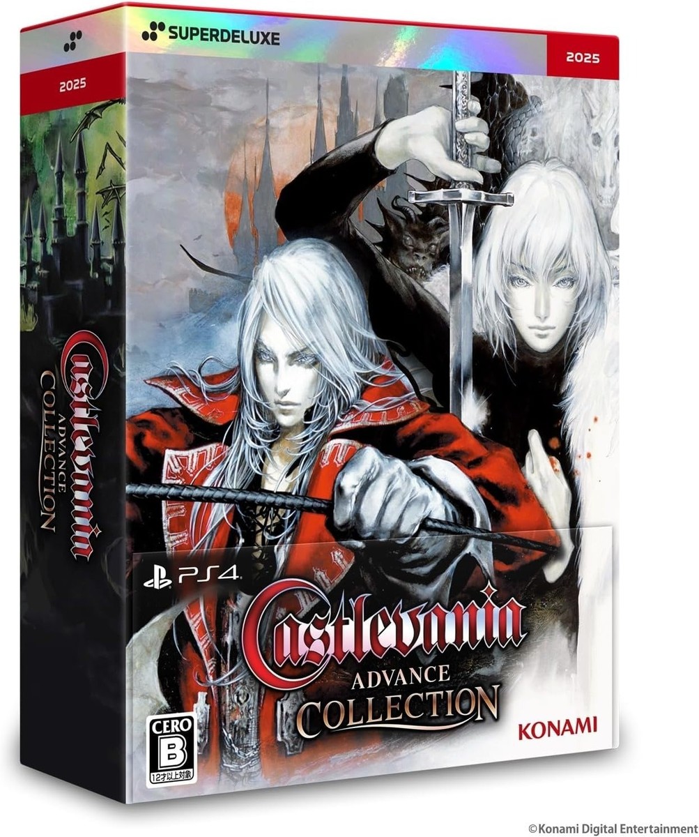 Switch キャッスルバニア アドバンスコレクション デラックス エディション Castlevania Advance Collection Deluxe Edition Switch Japan Limited