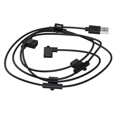 5 Port USB Splitter Power Cable 5V For Light Fan Phones No Data Transfer 240cm