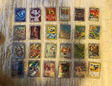 Pokemon TCG 46-Card Lot vaporeon, Reshiram, vintage and modern.
