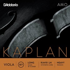 D'Addario Kaplan Amo Series Viola String Set 16 in., Heavy