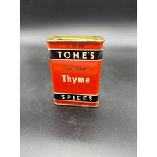Vintage Ground Thyme Tone's Tin