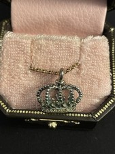 Retired Juicy Couture Jeweled Crown Necklace ...