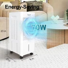 Portable Air Conditioners w/Remote, 4 Modes & 3 Speeds,Waterless Alert System