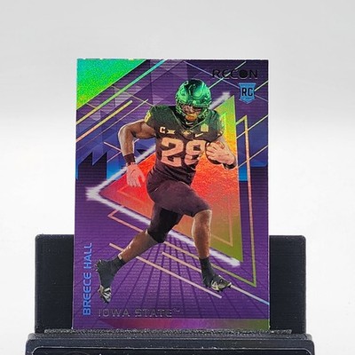 2022 Panini Chronicles Draft Picks #17 Breece Hall Recon Purple