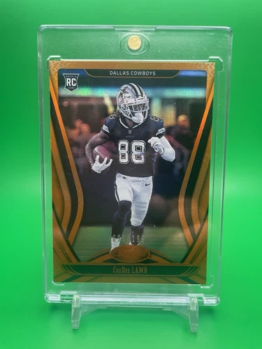 2020 Certified Rookies Mirror Orange /199 CeeDee Lamb #105 Rookie RC