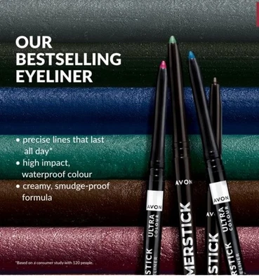 Avon Glimmerstick Twist up eyeliner ~Cosmic Brown ~