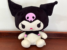 Sanrio Kuromi Plush Stuffed Animal Black White Pink Label 2023