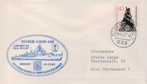 Tender LECH A56, Eckernrude to Bergen 1982