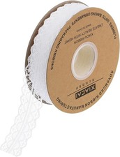 Cream White Lace Trim Ribbon 1.2 Inch Wide&times;50 Yards Inch,