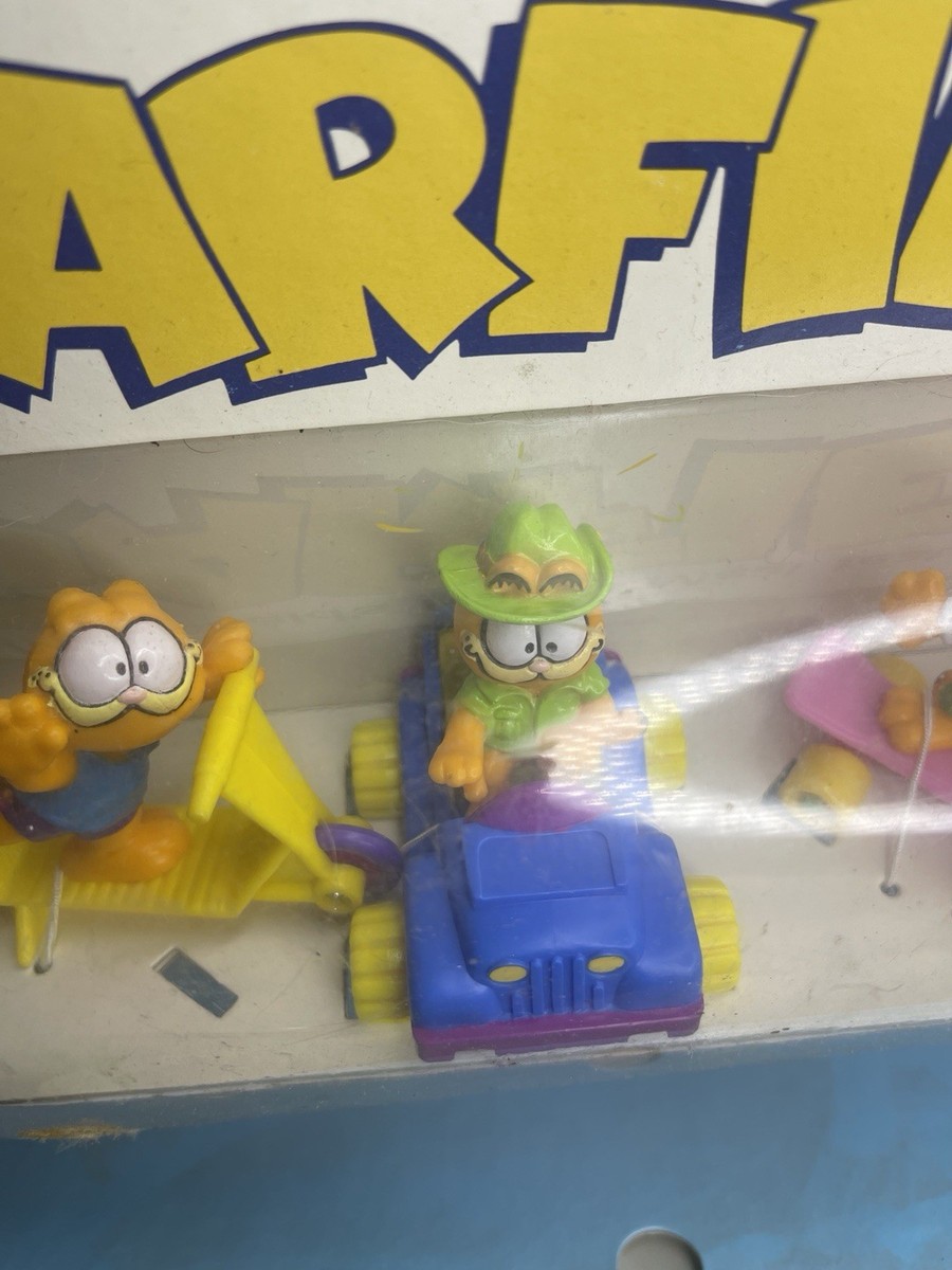 専用ページ　おまとめ　ガーフィールド　McDonald’s Garfield 1988 Toy Set, McDonald's Retro Happy Meal Toy
