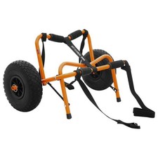 Kayak Cart   150 Lbs Capacity Canoe Dolly with Airless Tires, Foldable Aluminum