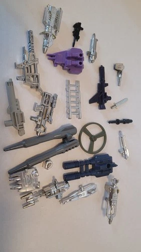 Vintage G1 Transformers Action Figure Weapon Parts & Accessories Lot Takara Rare