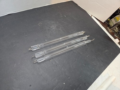 #ad Lot of 3 unusual tube tubular UV high pressure mercury light bulbs NEW $150.00